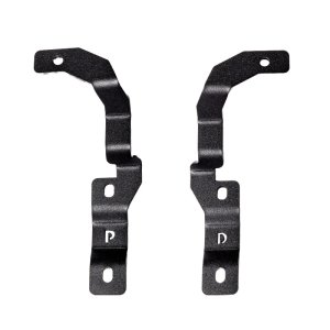 GMC Canyon Light Mounts - Front - Go Rhino - XE Hood Hinge Cube - Textured Black - `15-`22